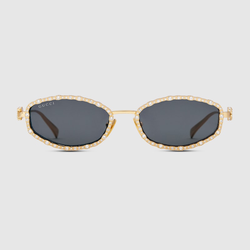 Oval frame sunglasses - Image 1